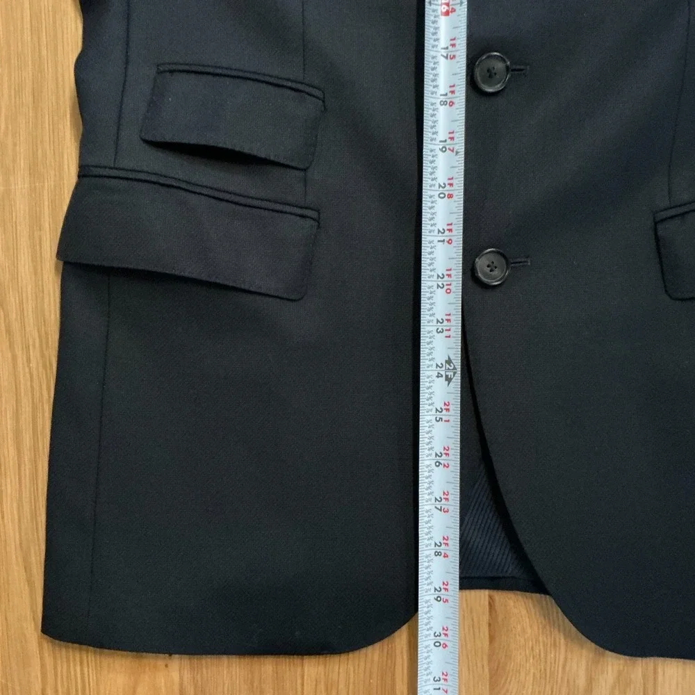 Hugo Boss The‎ Sweet3 Blazer 38R Black Wool Two Button Sport Coat